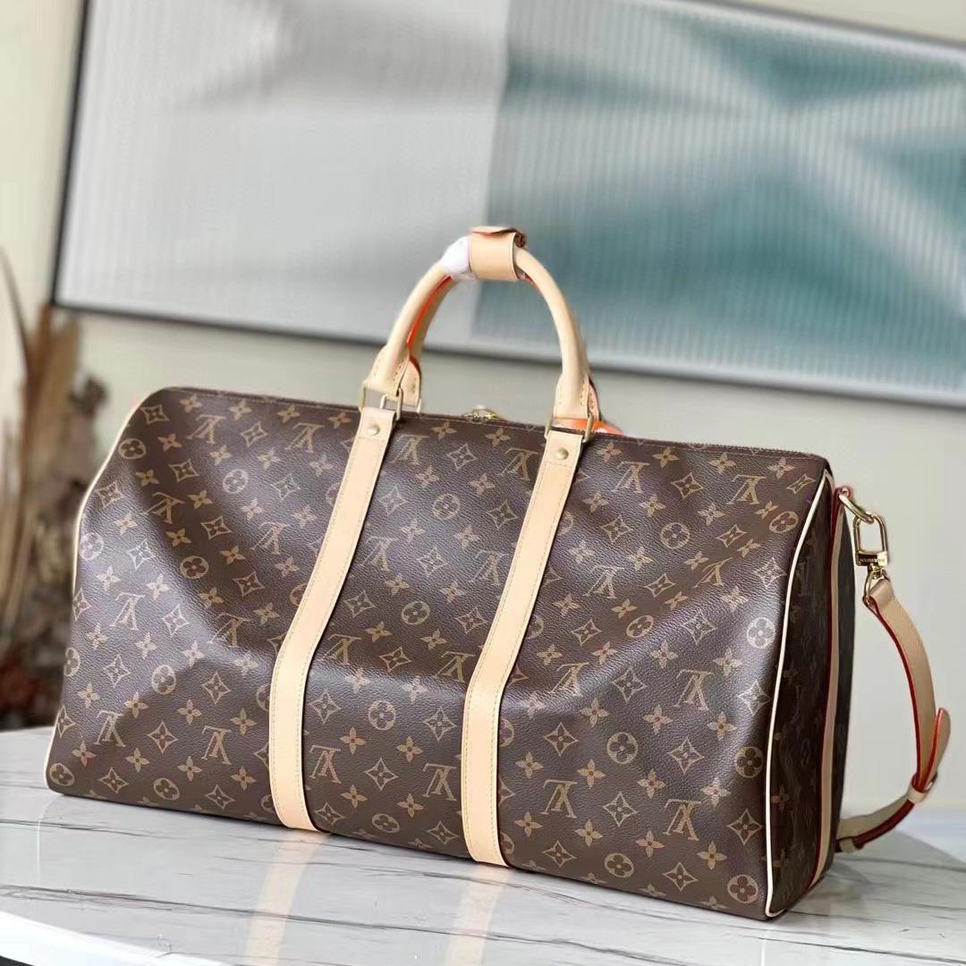 Louis Vuitton Keepall Bandoulière 50 (50-29-23)   M41416 - DesignerGu