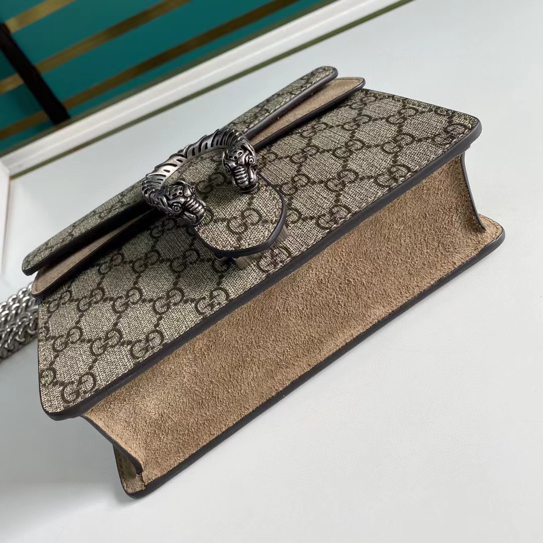 Gucci Dionysus GG Supreme Mini Bag(20-15.5-5cm) - DesignerGu