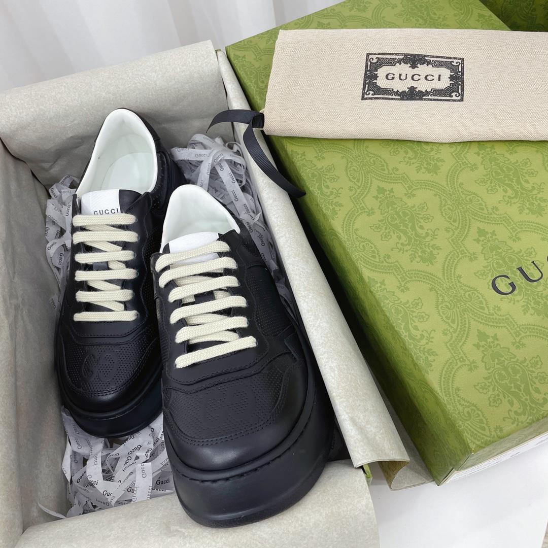 Gucci GG Embossed Sneaker - DesignerGu