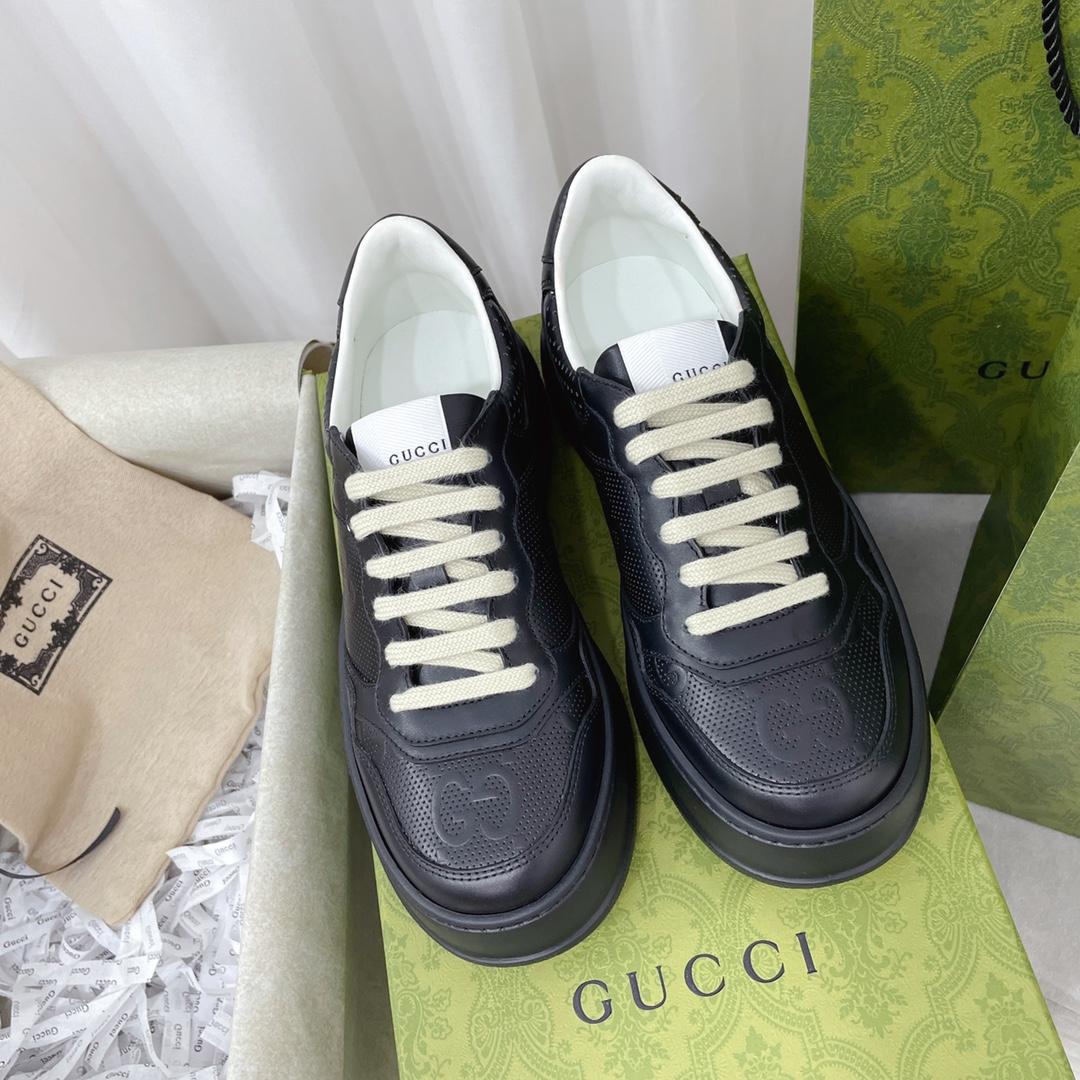 Gucci GG Embossed Sneaker - DesignerGu