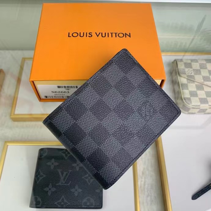 Louis Vuitton Multiple Wallet(11.5-9-1.5CM)     N62663 - DesignerGu