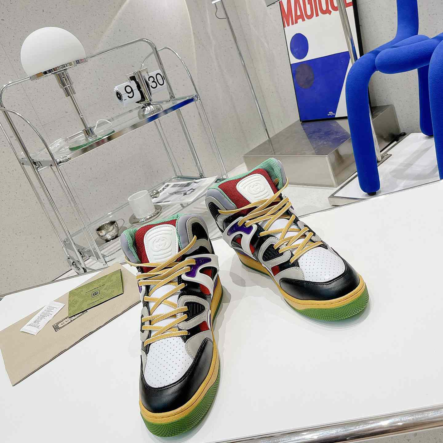 Gucci Basket Sneaker - DesignerGu