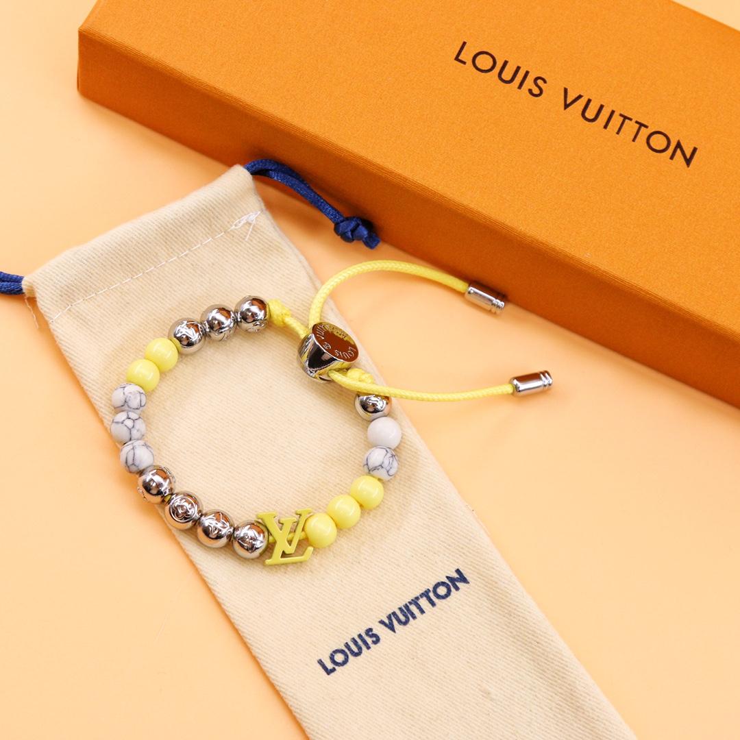 Louis Vuitton Monogram Beads Bracelet   M00510 - DesignerGu