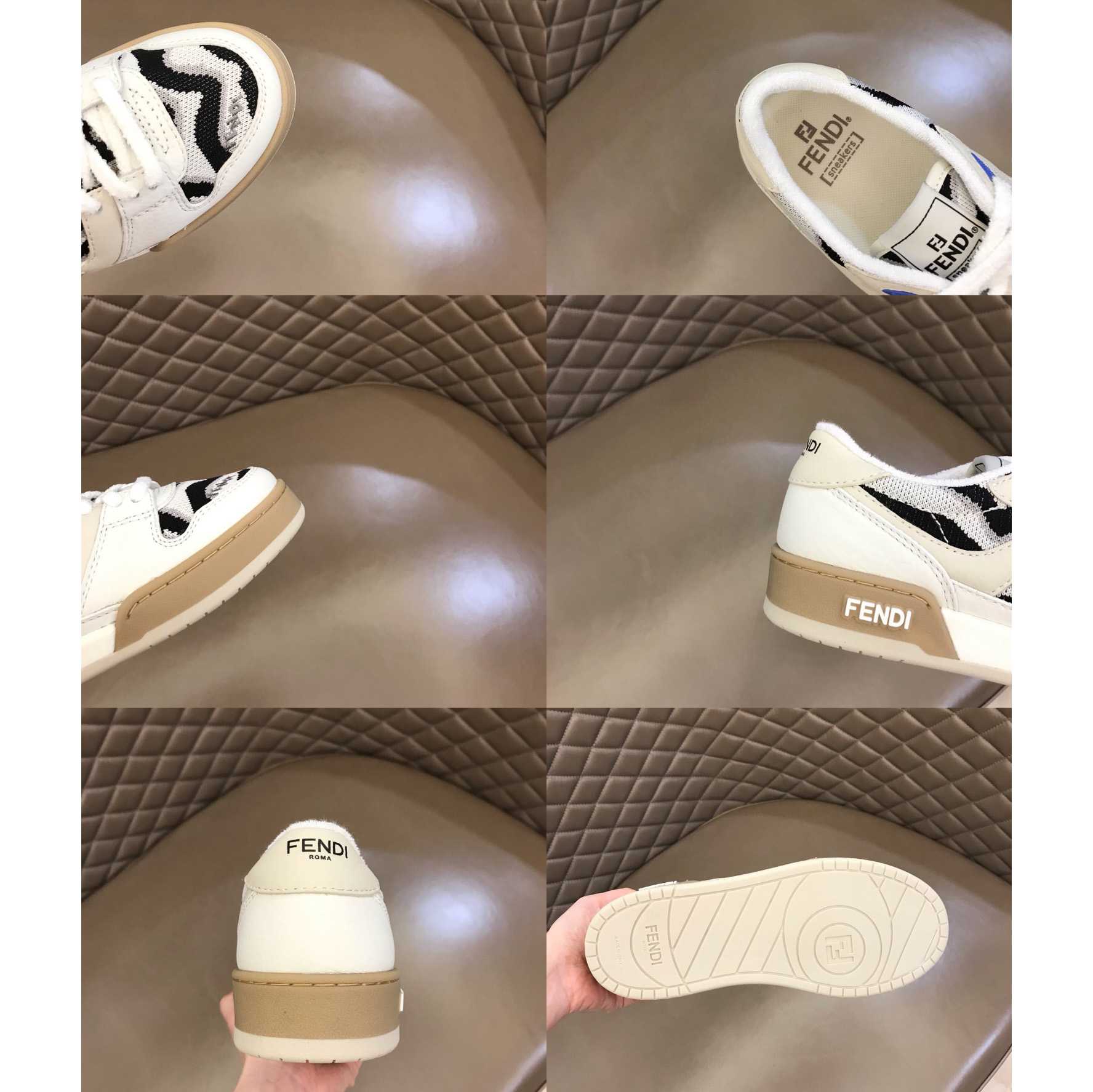 Fendi Match Low-Tops Sneakers - DesignerGu