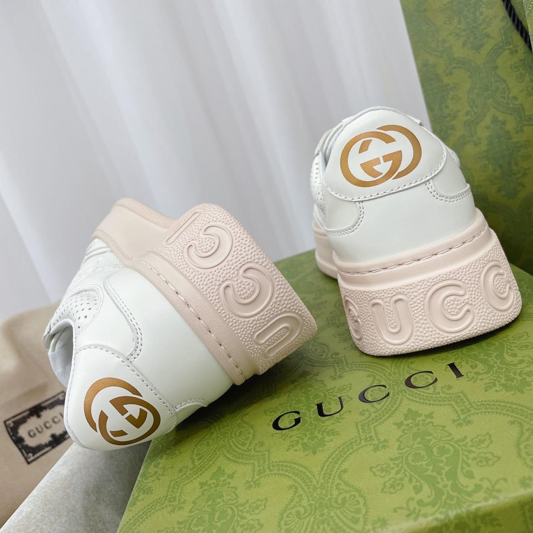 Gucci GG Embossed Sneaker - DesignerGu