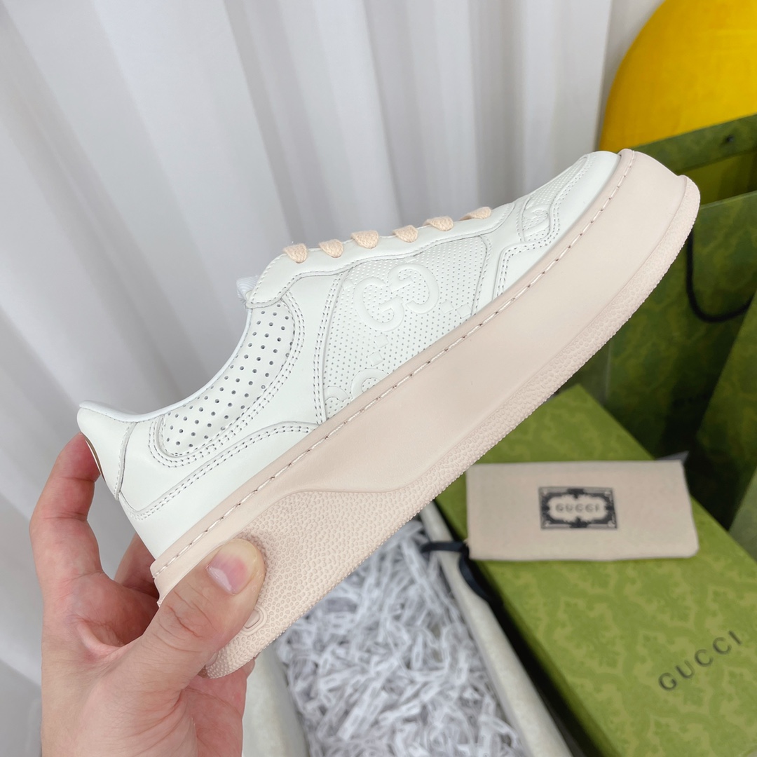 Gucci GG Embossed Sneaker - DesignerGu