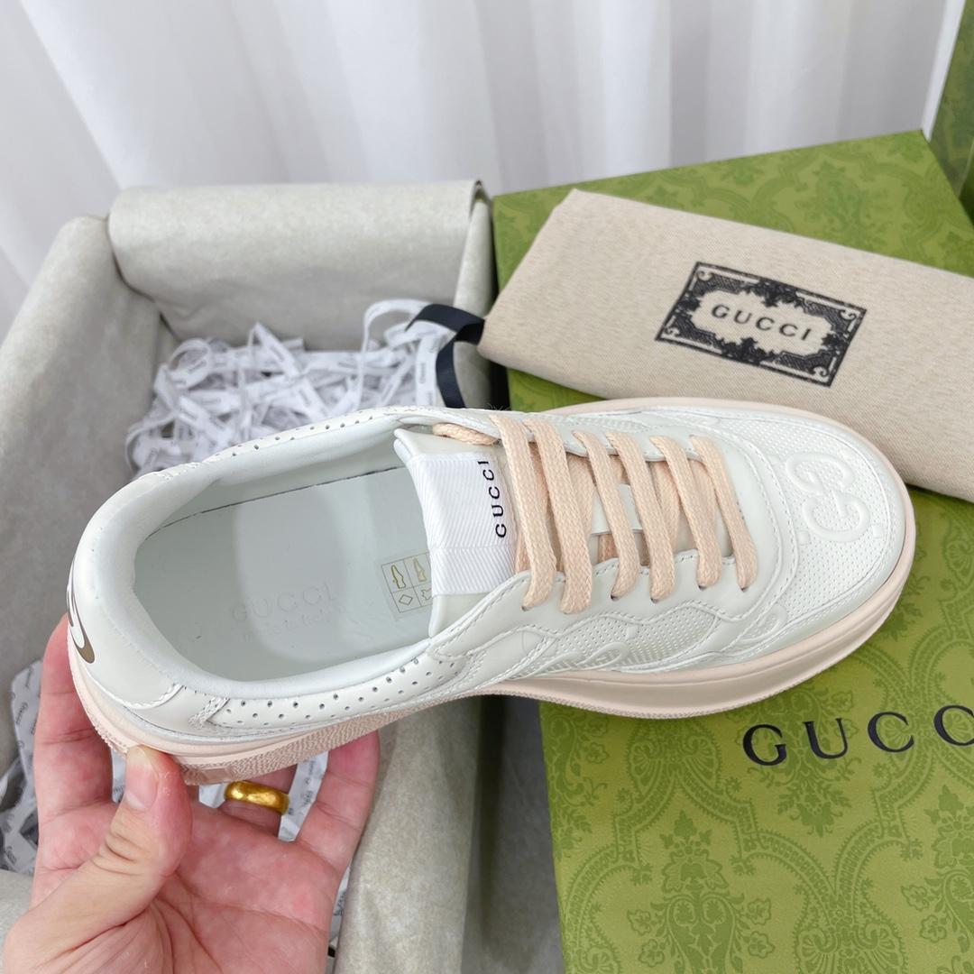 Gucci GG Embossed Sneaker - DesignerGu