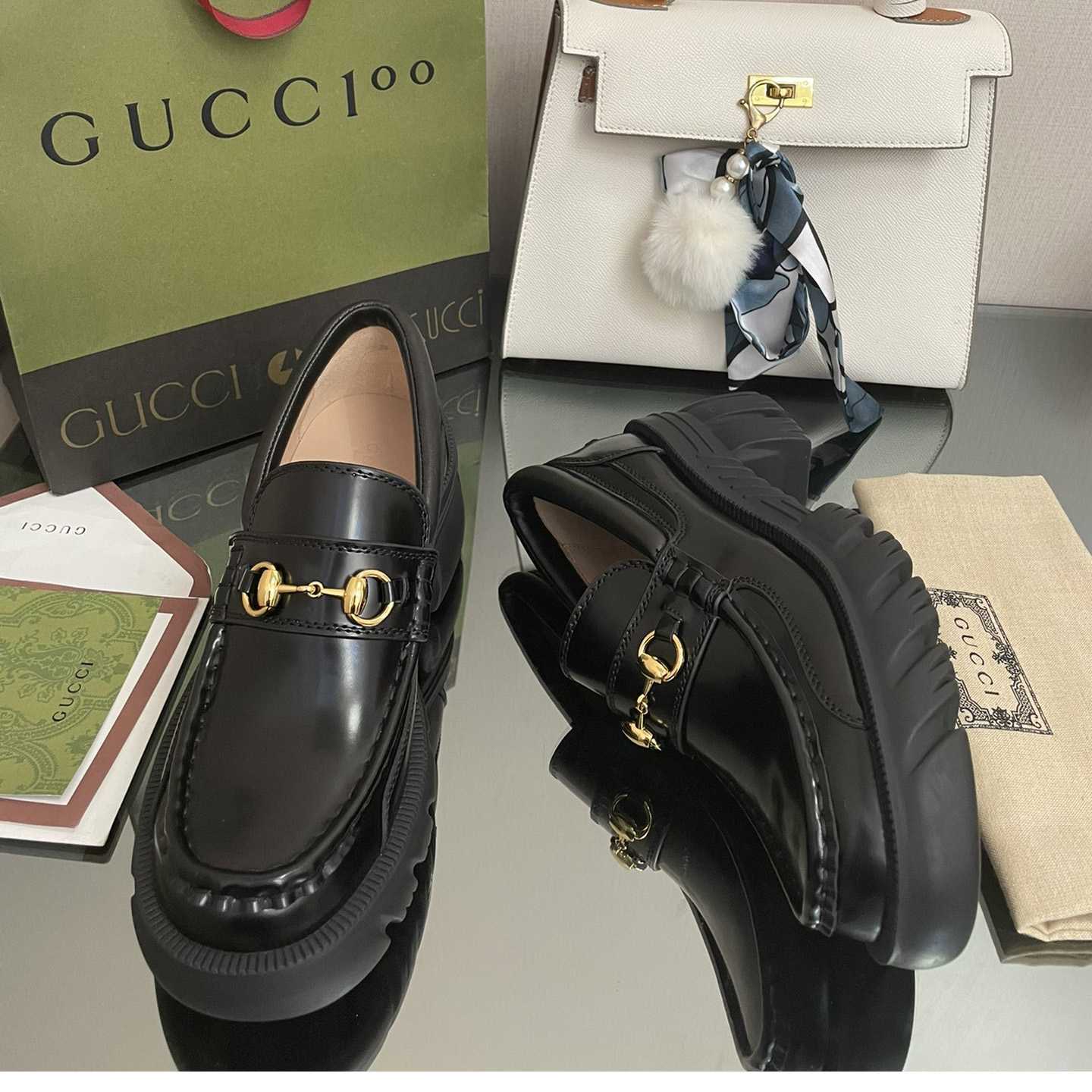 Gucci Women's Loafer With Horsebit - DesignerGu