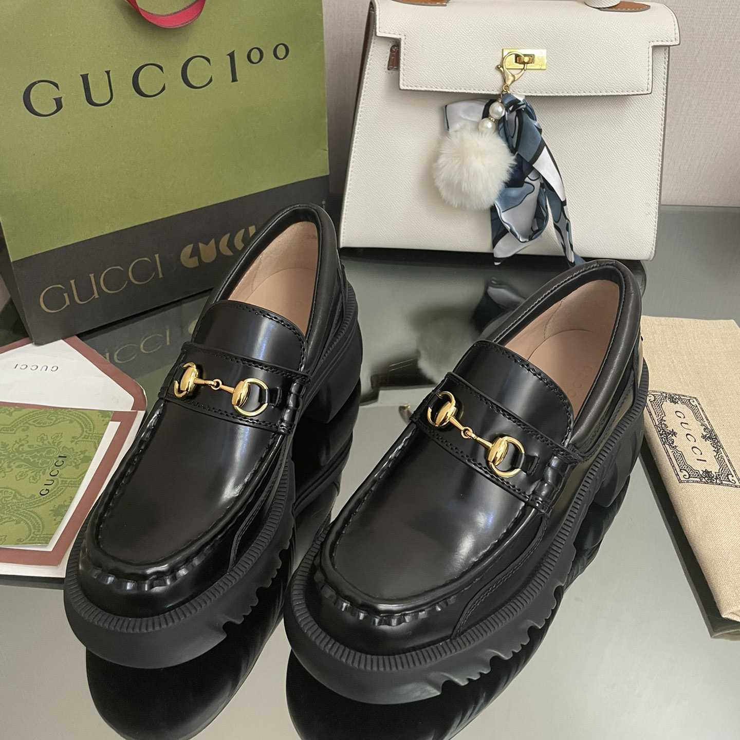 Gucci Women's Loafer With Horsebit - DesignerGu