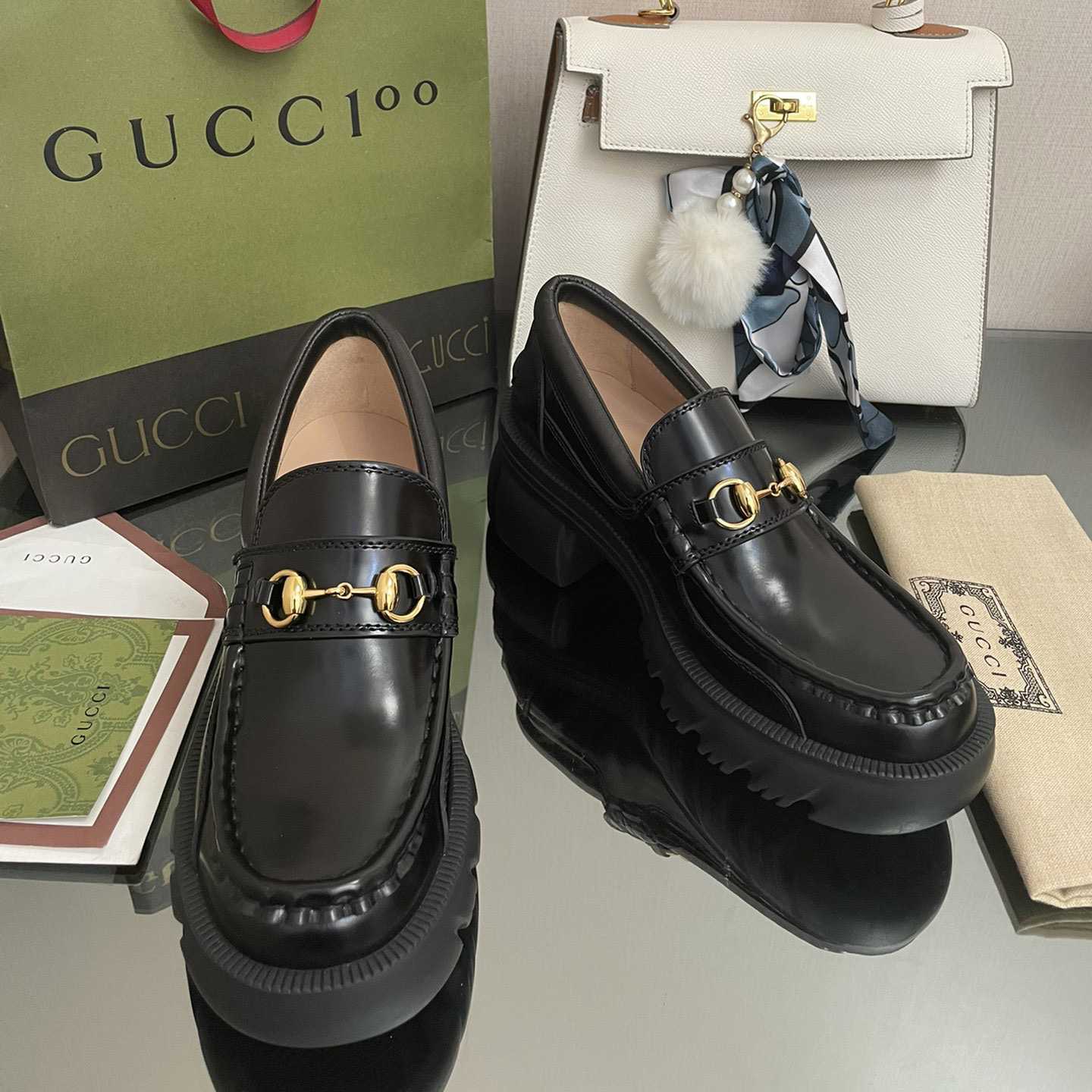 Gucci Women's Loafer With Horsebit - DesignerGu