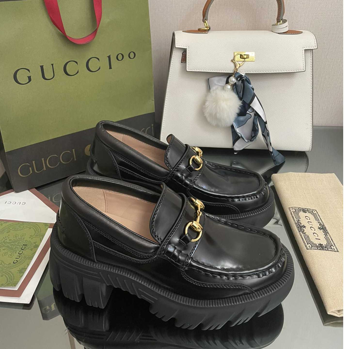 Gucci Women's Loafer With Horsebit - DesignerGu