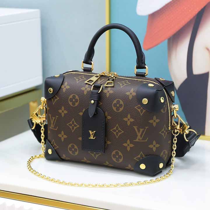 Louis Vuitton Petite Malle Souple(20-14-7.5cm)   M45571 - DesignerGu