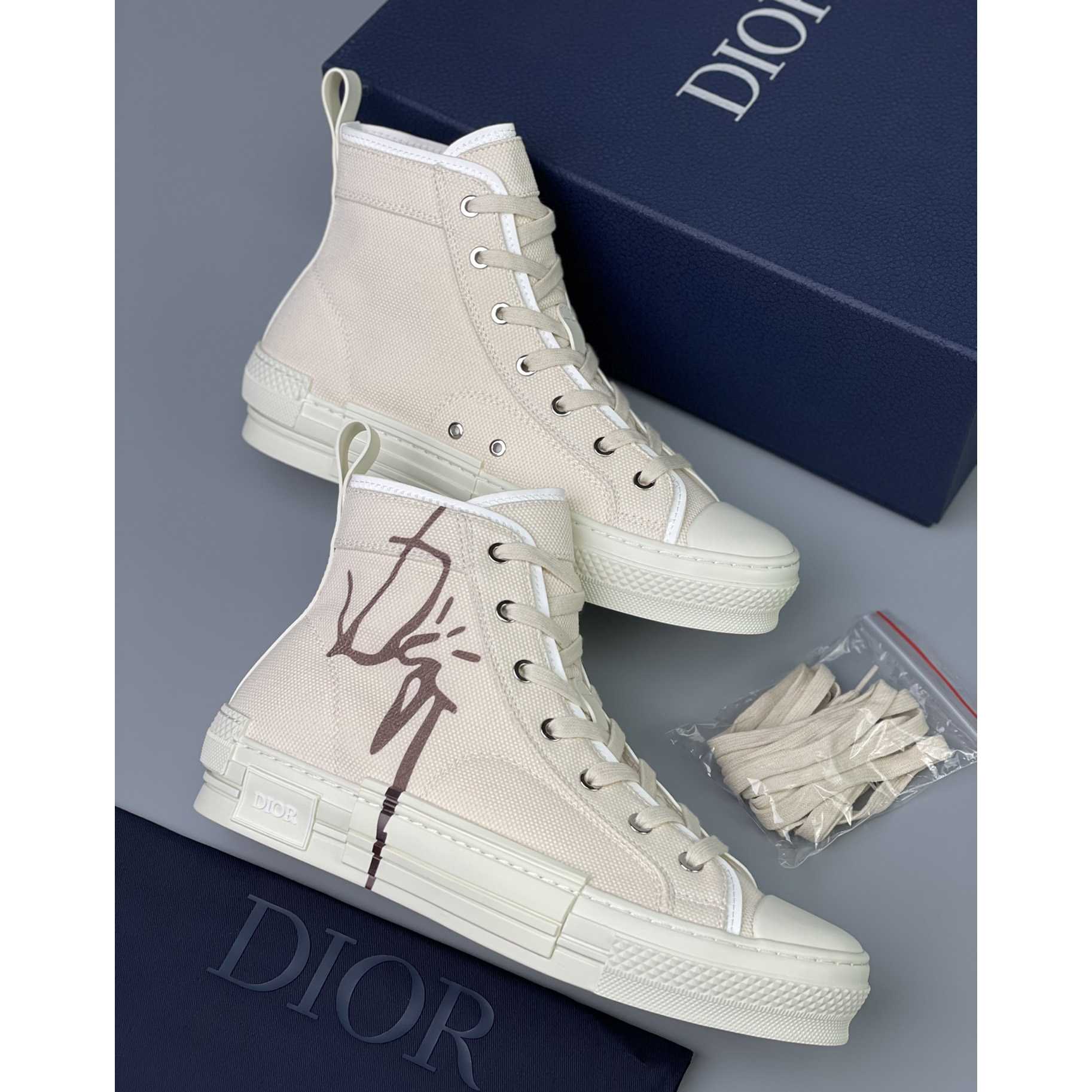 Dior B23 Cactus Jack Dior High-Top Sneaker - DesignerGu