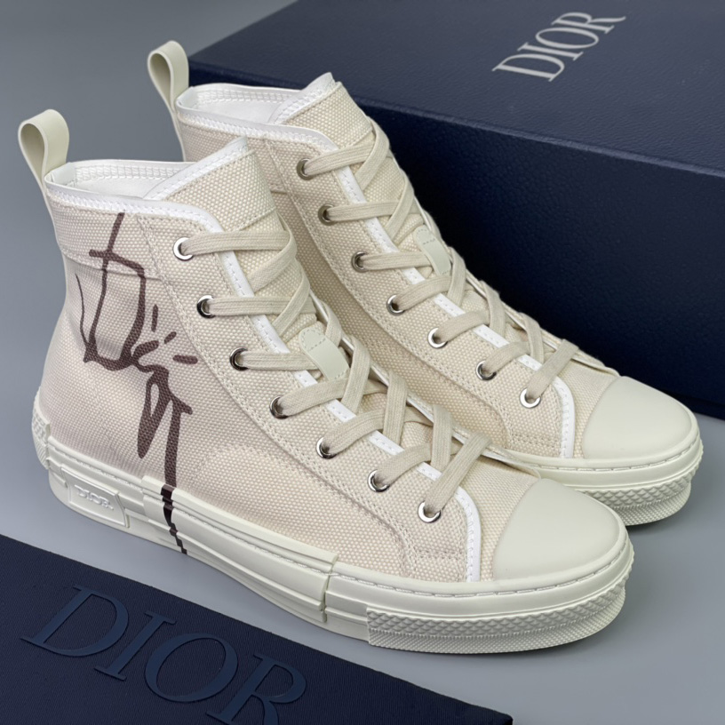 Dior B23 Cactus Jack Dior High-Top Sneaker - DesignerGu