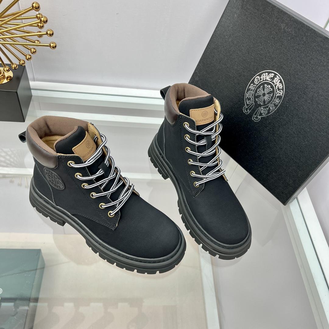 Timberland x Chrome Heart Classic Leather Boots - DesignerGu