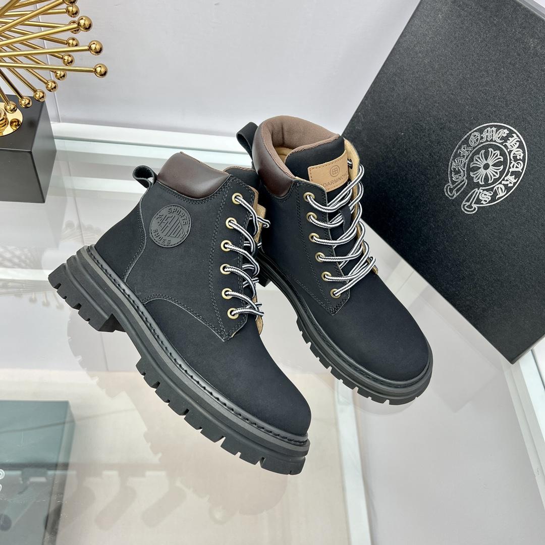 Timberland x Chrome Heart Classic Leather Boots - DesignerGu