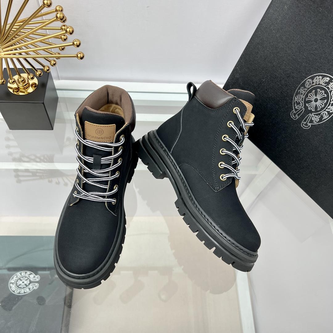 Timberland x Chrome Heart Classic Leather Boots - DesignerGu