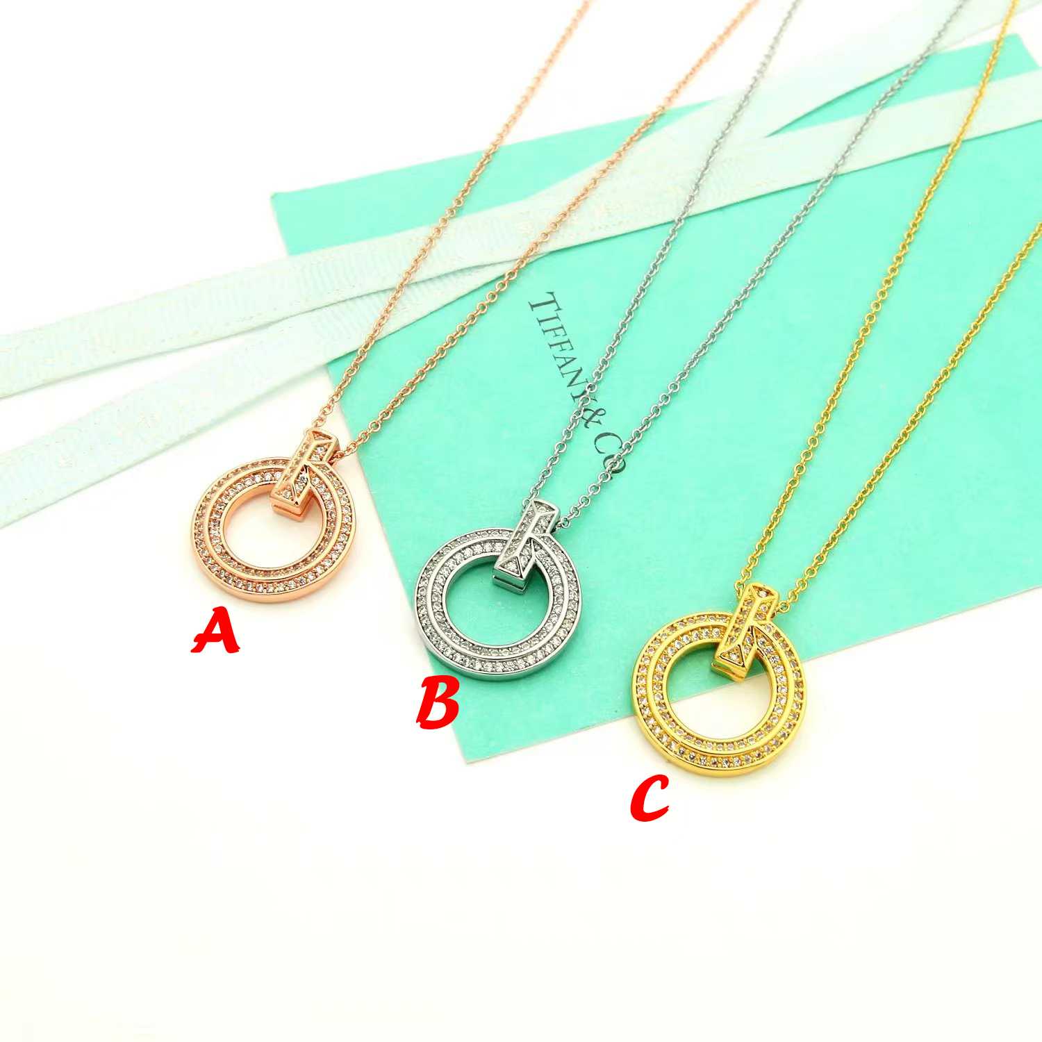 Tiffany&CO T1 Circle Pendant - DesignerGu