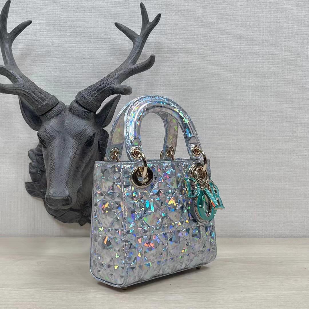 Dior Micro Lady Dior Bag - Collaboration With Zhang Huan(17cm) - DesignerGu