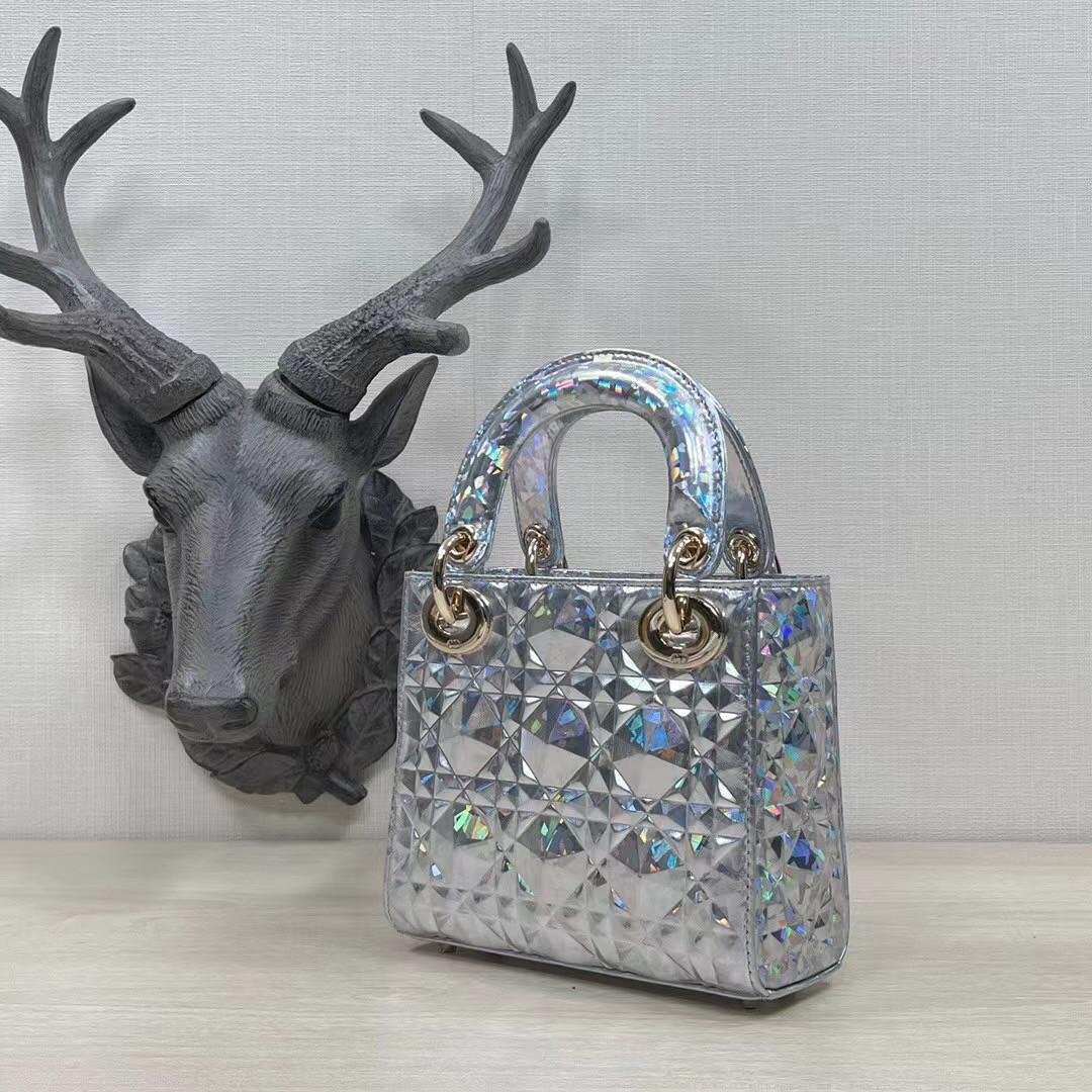 Dior Micro Lady Dior Bag - Collaboration With Zhang Huan(17cm) - DesignerGu