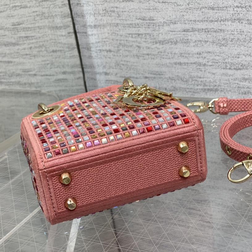 Dior Micro Lady Dior Bag(12-10-5cm) - DesignerGu