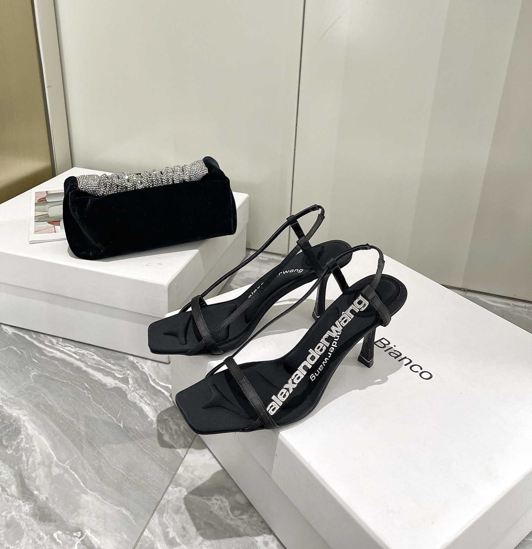 Alexander Wang lvy 85mm Sandals - DesignerGu