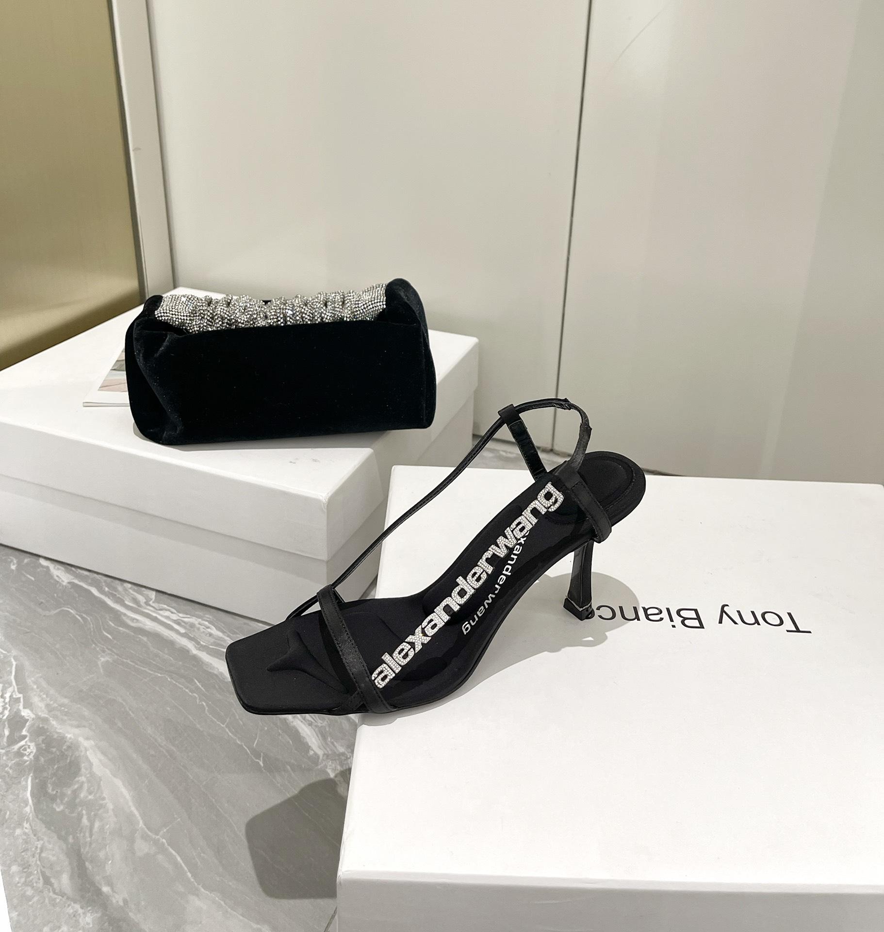 Alexander Wang lvy 85mm Sandals - DesignerGu