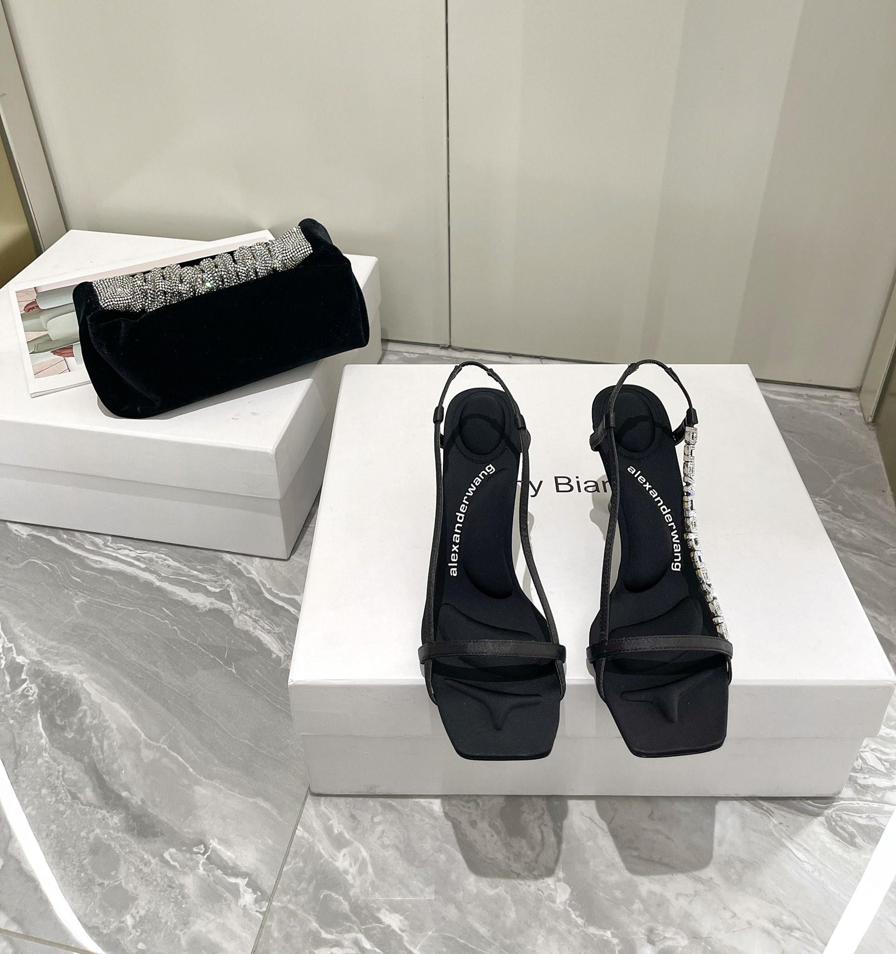 Alexander Wang lvy 85mm Sandals - DesignerGu