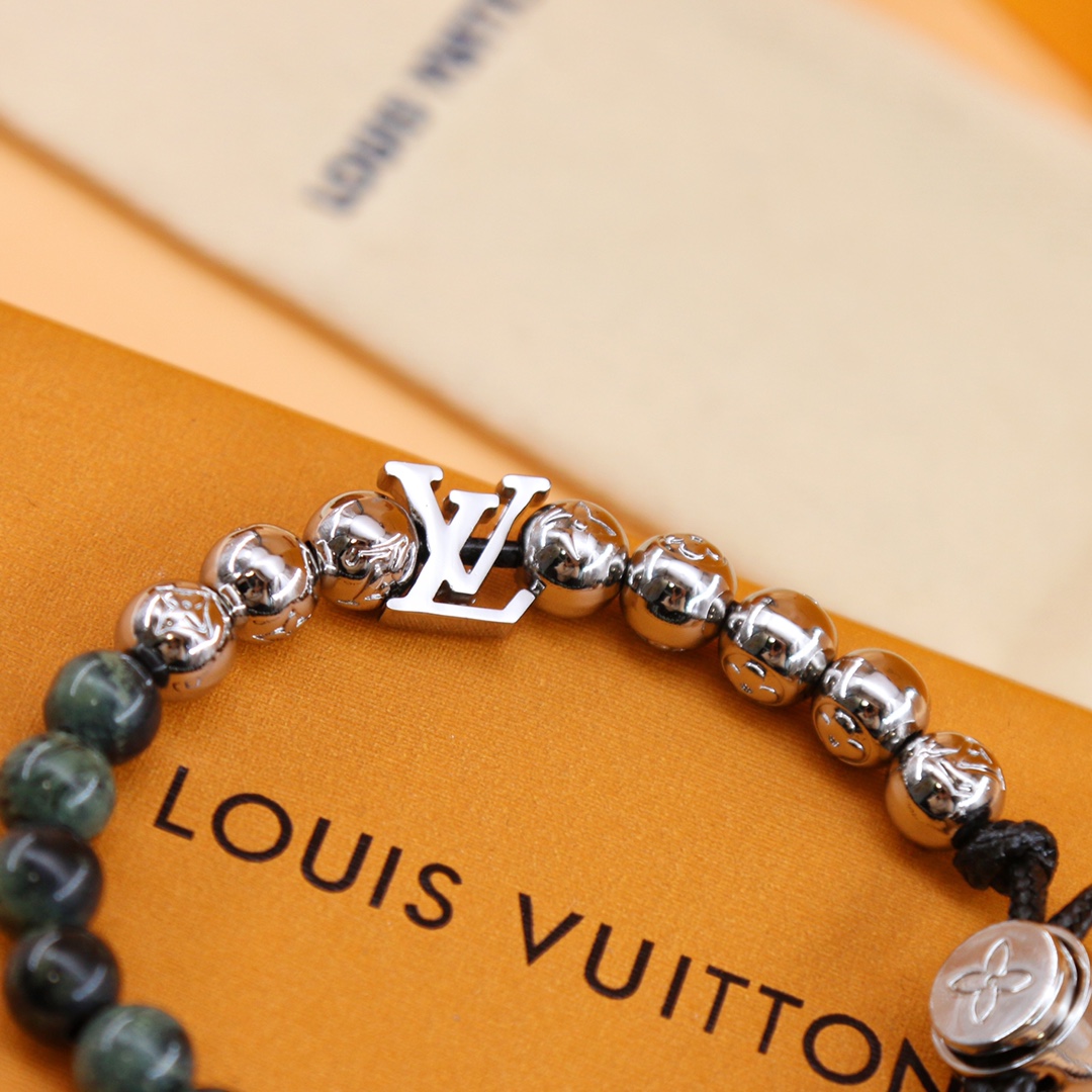 Louis Vuitton Monogram Beads Bracelet   M00511 - DesignerGu