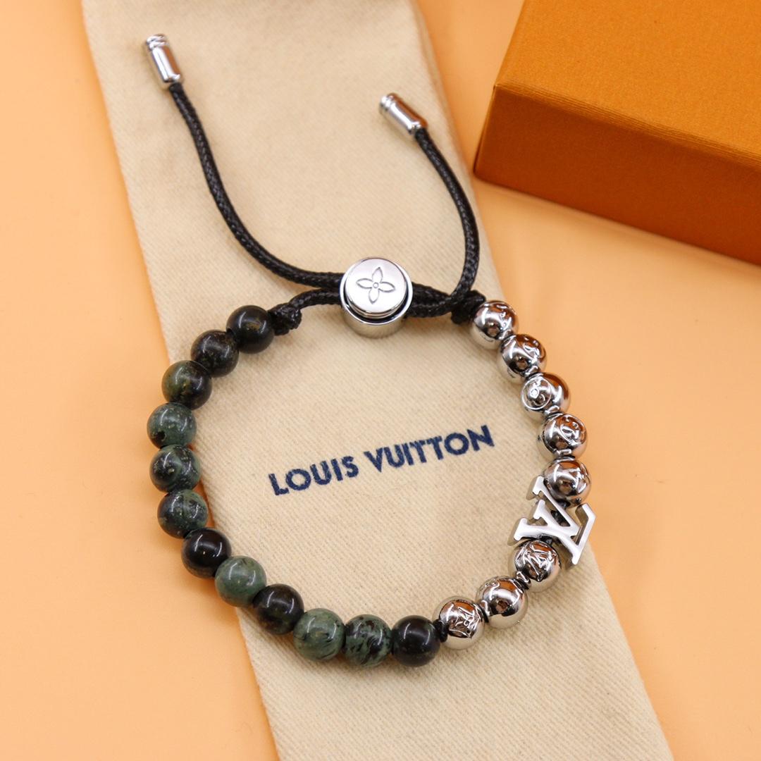 Louis Vuitton Monogram Beads Bracelet   M00511 - DesignerGu