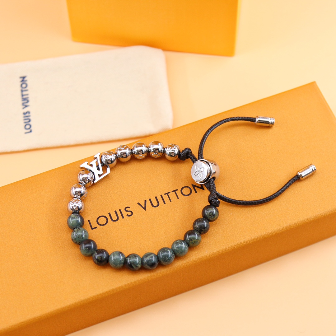 Louis Vuitton Monogram Beads Bracelet   M00511 - DesignerGu