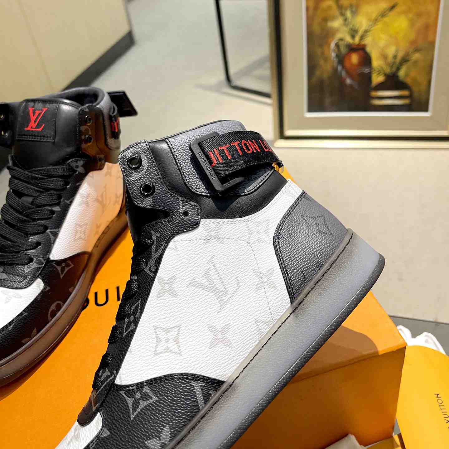 Louis Vuitton Rivoli Sneaker Boot     - DesignerGu