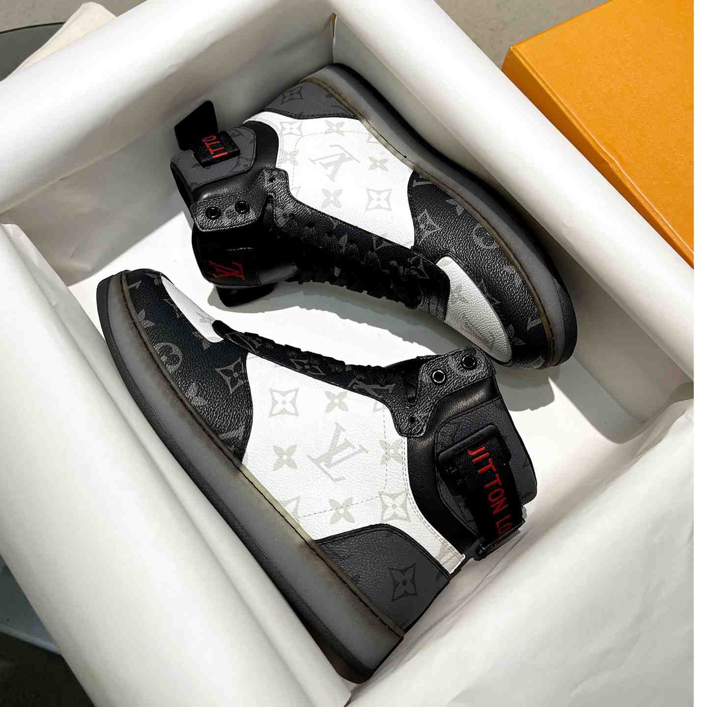 Louis Vuitton Rivoli Sneaker Boot     - DesignerGu