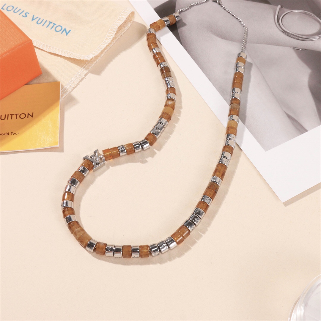 Louis Vuitton LV Shades Necklace - DesignerGu