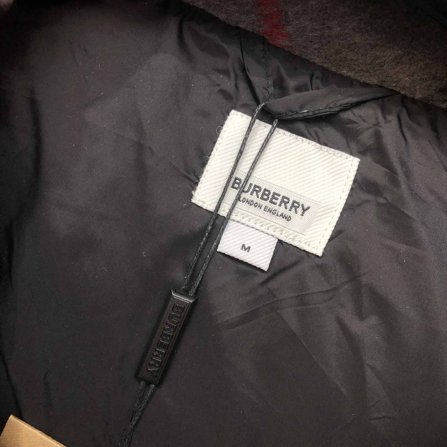 Burberry Logo Appliqué Nylon Puffer Coat - DesignerGu