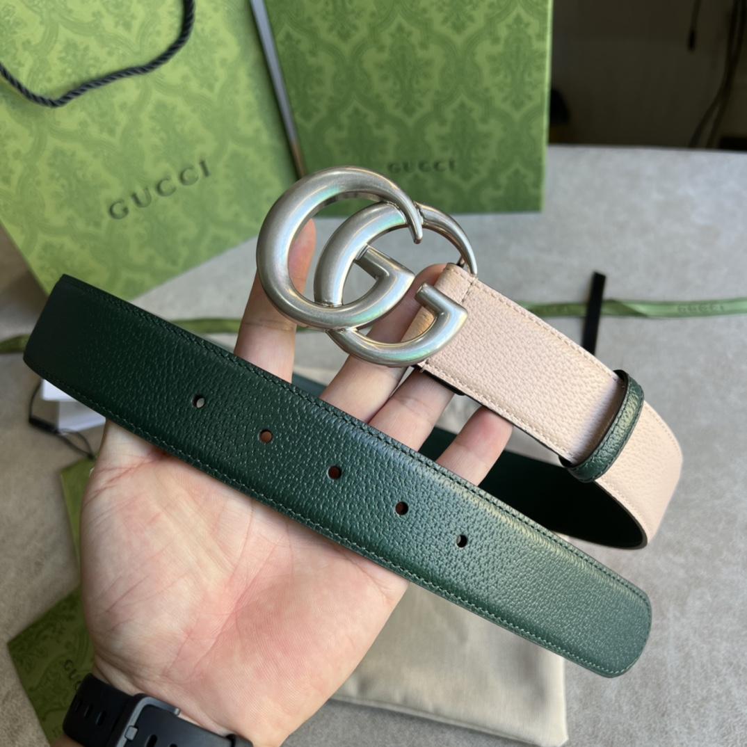 Gucci Belt With Double G - DesignerGu