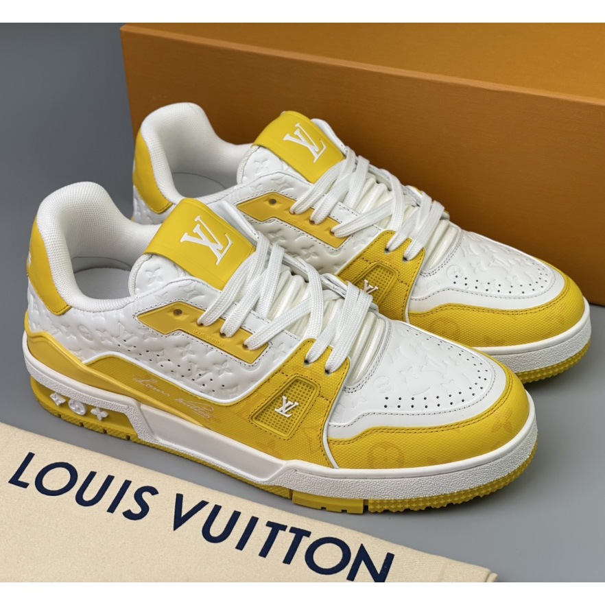 Louis Vuitton Trainer Sneaker (Upon UK Size) - DesignerGu