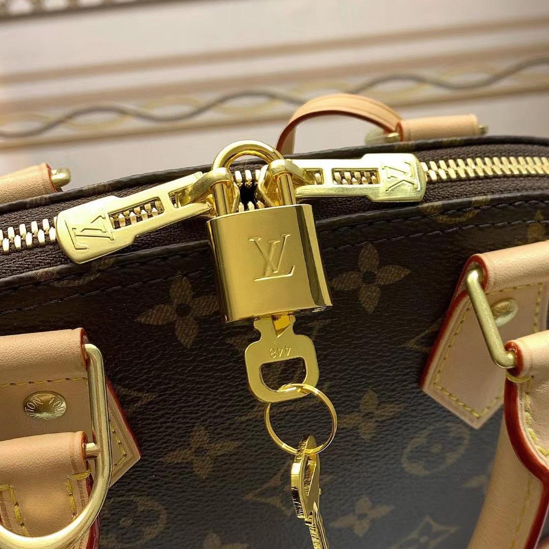 Louis Vuitton Alma BB Handbag (23.5-17.5-11.5cm)     M53152 - DesignerGu