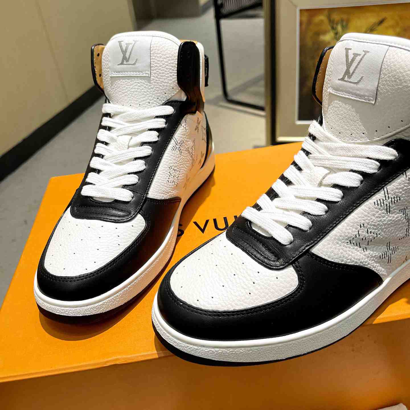 Louis Vuitton Rivoli Sneaker Boot     - DesignerGu