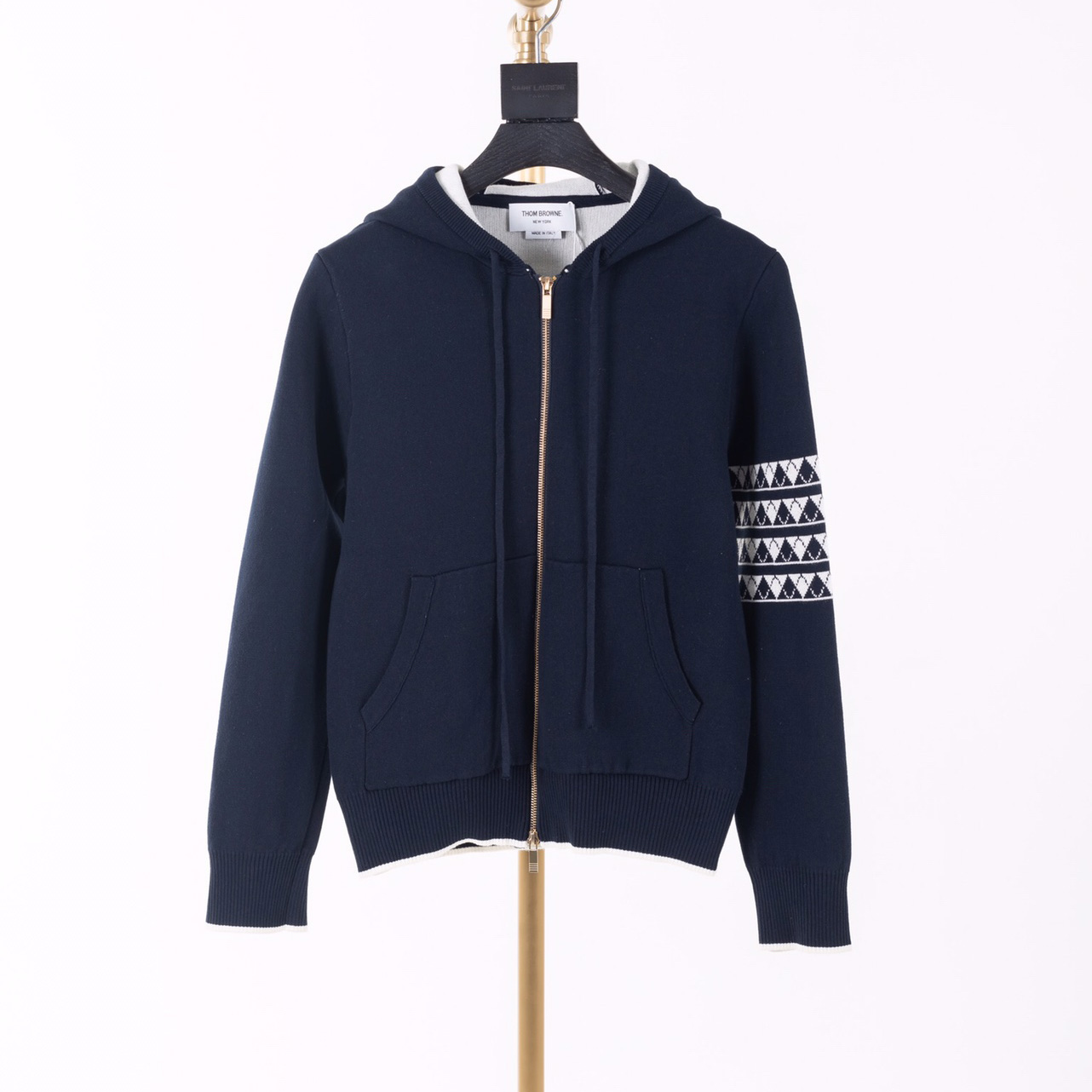 Thom Browne Hector Zip Hoodie - DesignerGu