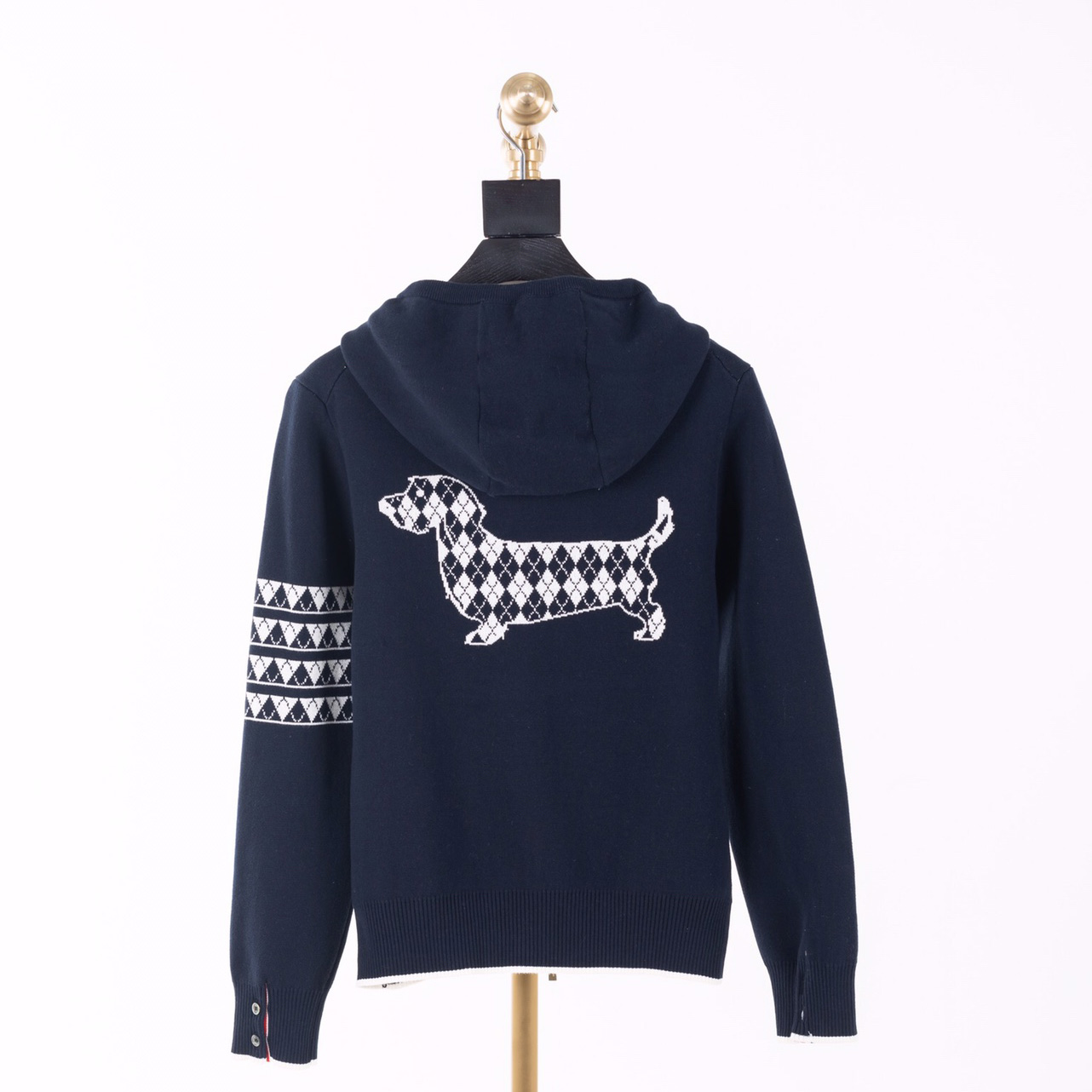 Thom Browne Hector Zip Hoodie - DesignerGu