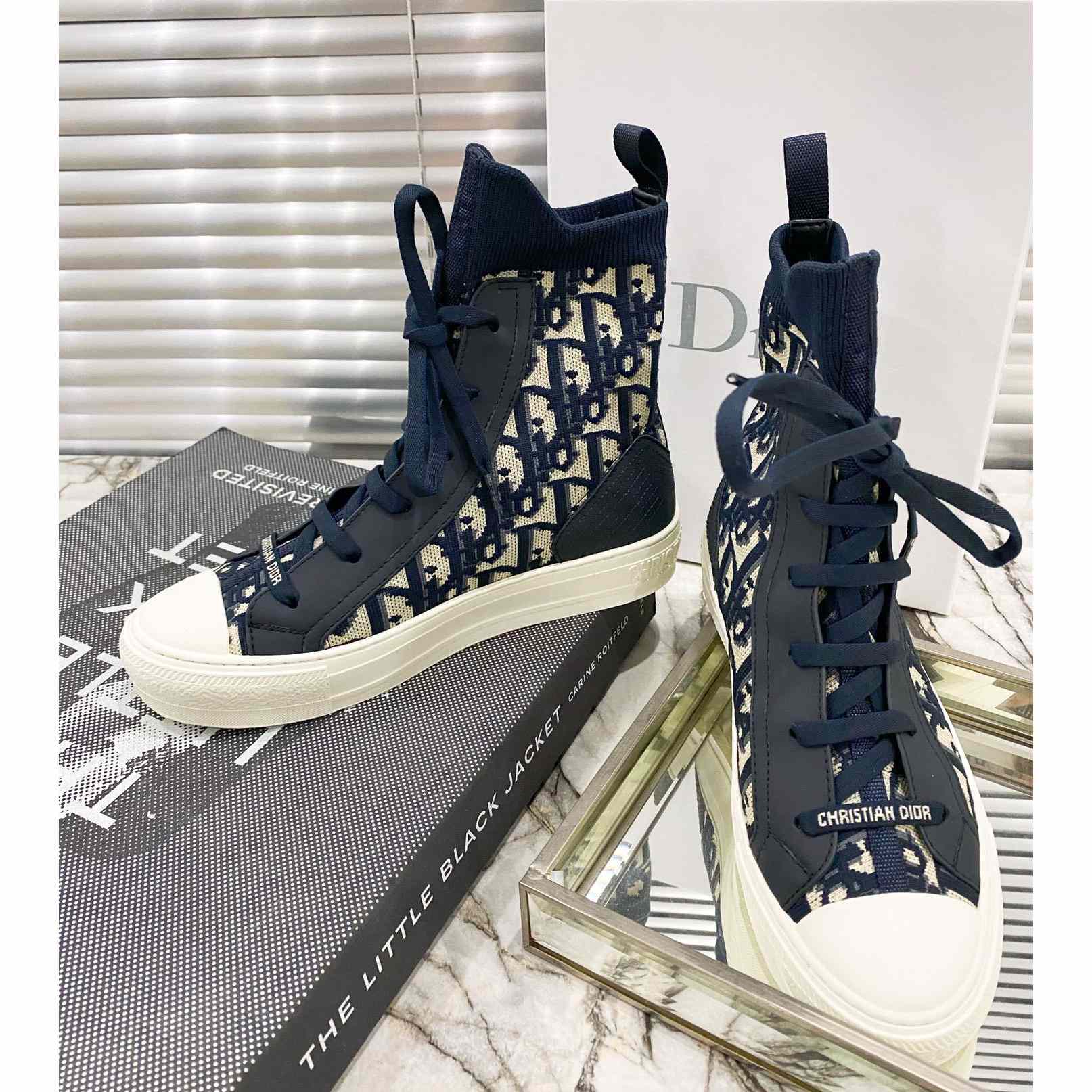 Dior Walk'n'Dior High-Top Sneaker - DesignerGu