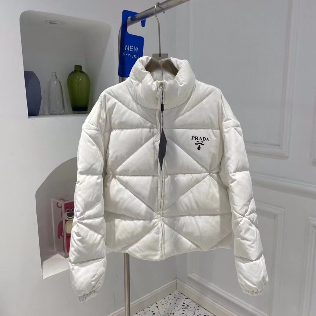 Prada Re-Nylon Down Jacket - DesignerGu