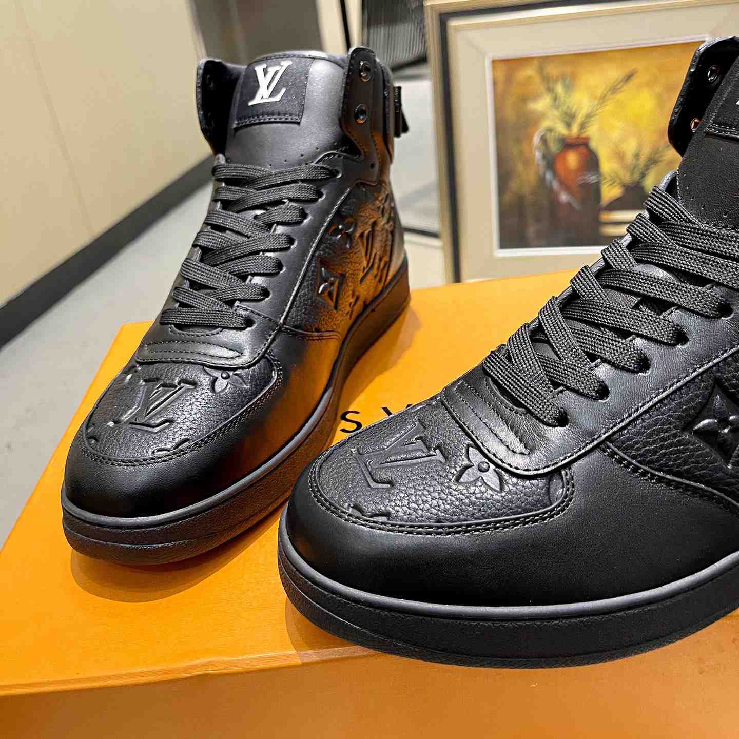 Louis Vuitton Rivoli Sneaker Boot     - DesignerGu