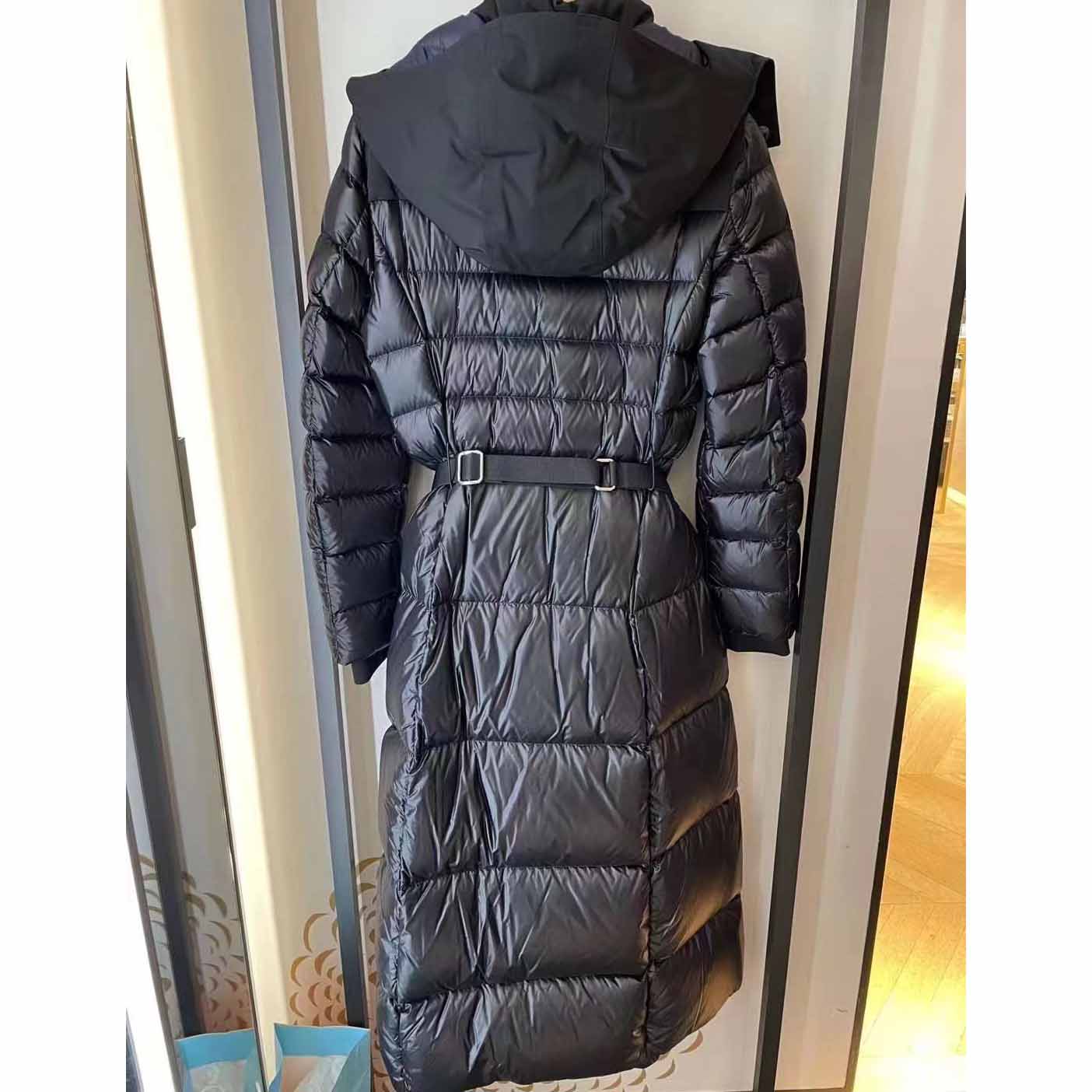 Burberry Contrast Hood Nylon Puffer Coat - DesignerGu