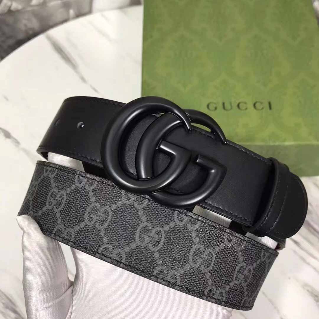 Gucci Belt With GG Buckle - DesignerGu