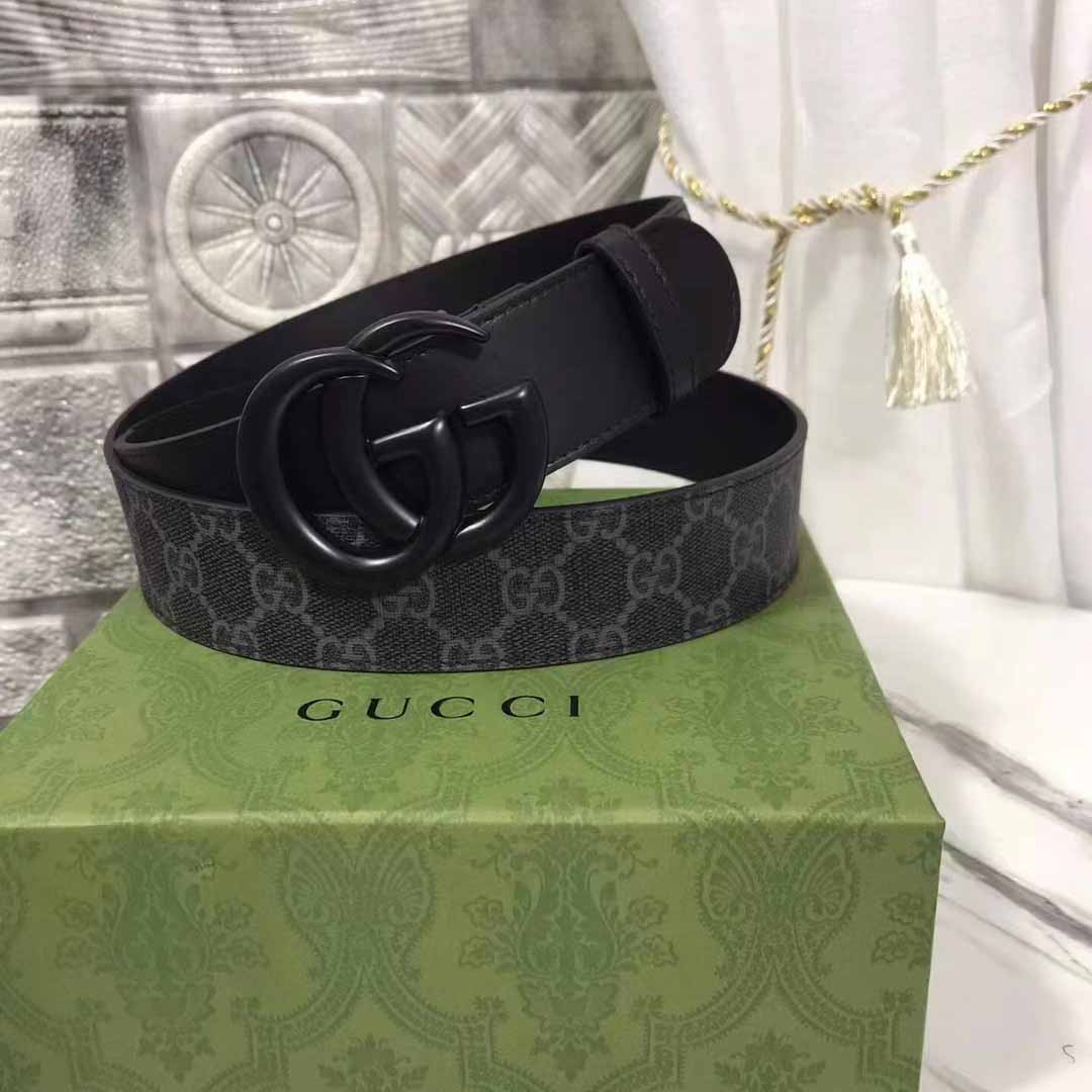 Gucci Belt With GG Buckle - DesignerGu