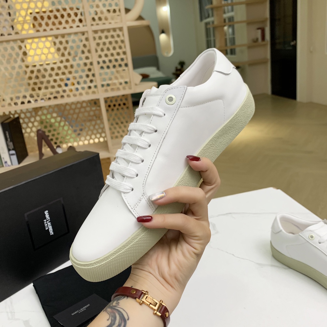 Saint Laurent Andie Low-Top Sneakers - DesignerGu