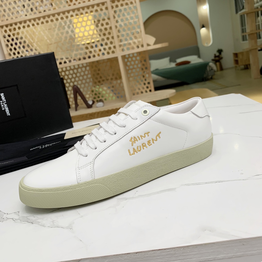 Saint Laurent Andie Low-Top Sneakers - DesignerGu