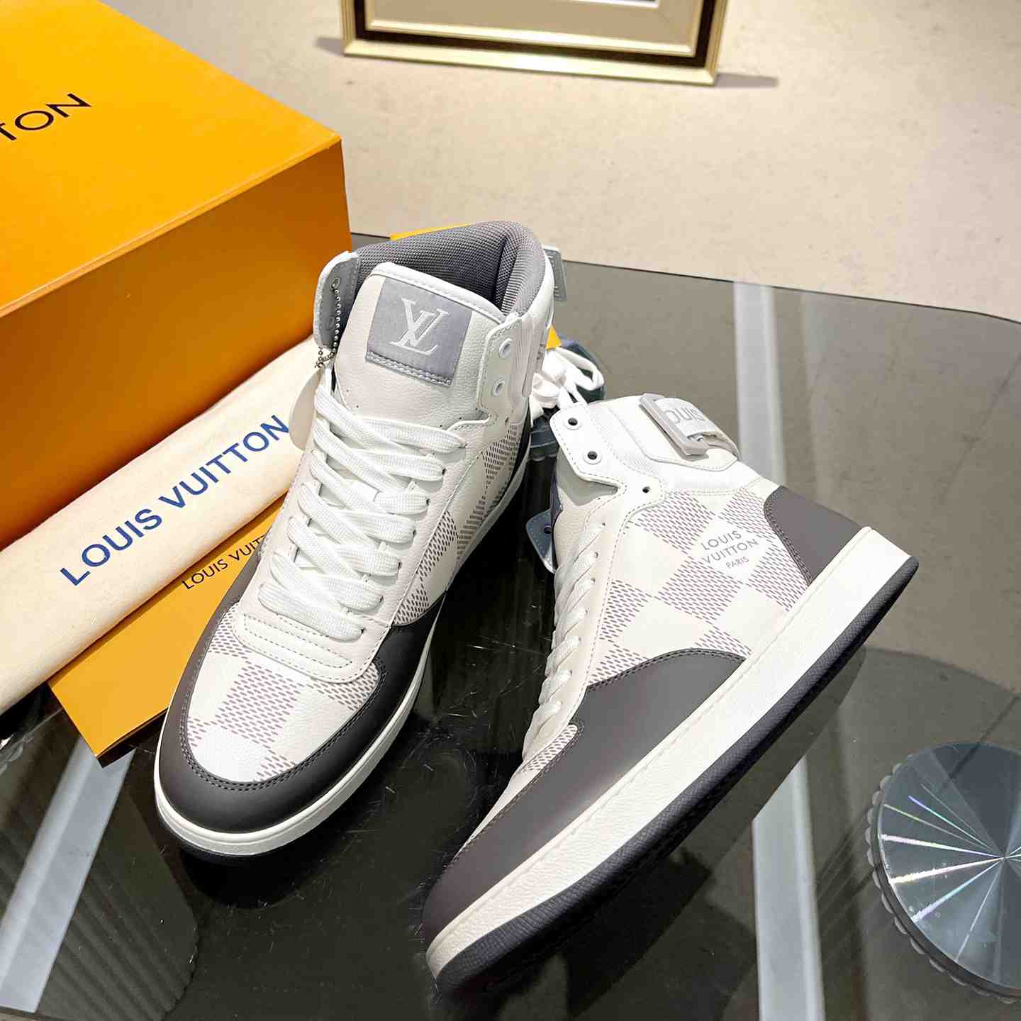 Louis Vuitton Rivoli Sneaker Boot     - DesignerGu